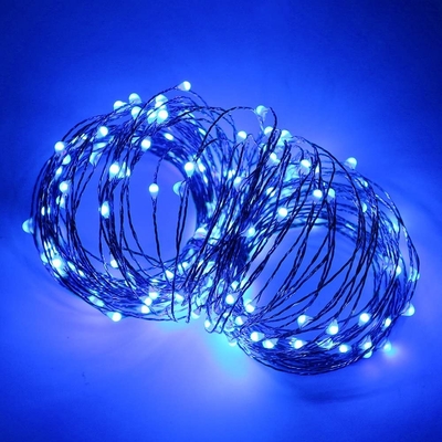 20m Color LED String Lights Plug In Color Changing 8 Modes Dimmable With Remote Timer